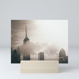Chicago City Skyline Mini Art Print