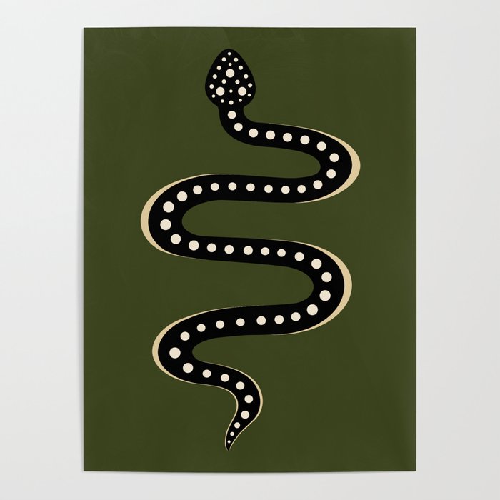 Minimal Snake XXXVI Poster