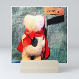 curiosity bear - superbear collection Mini Art Print