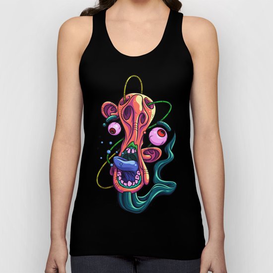 Abstract Self View Unisex Tank Top