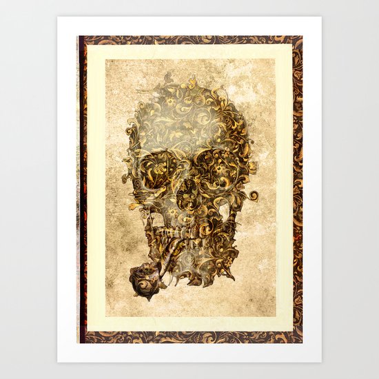 Lord Skull / (Skull Collection) Art Print