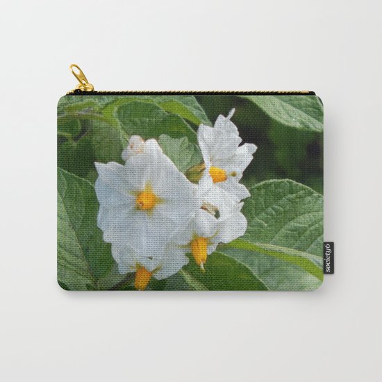 Potato Plant Flowers Carry-All Pouch