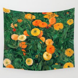 Marigolds by Koloman Moser, 1909 Wall Tapestry