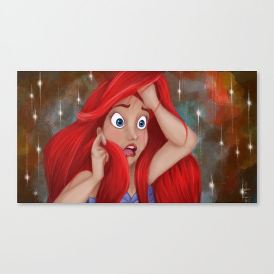 The Little Mermaid Canvas Print