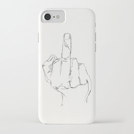 THINGS COLLECTION | MIDDLE FINGER iPhone Case