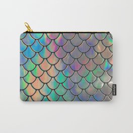 Iridescent Scales Carry-All Pouch