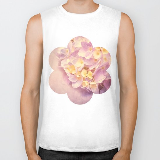 HYDRANGEA VINTAGE Biker Tank