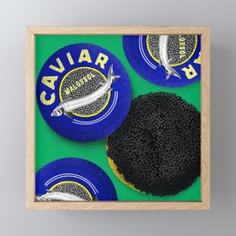 Caviar Framed Mini Art Print