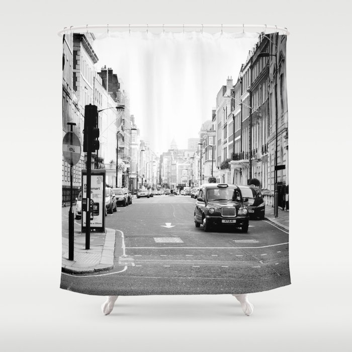 London street Shower Curtain