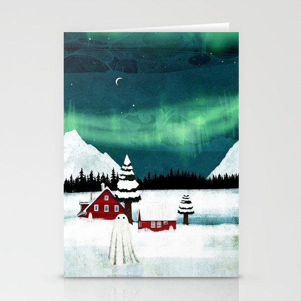 The Northern Lights Stationery Cards
