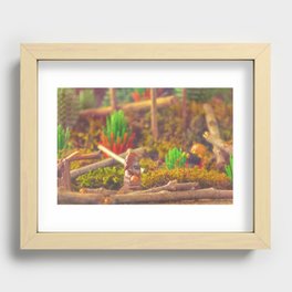 To Catch a Bigfoot Recessed Framed Print