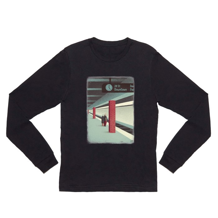 Day Trippers #3 - Waiting Long Sleeve T Shirt