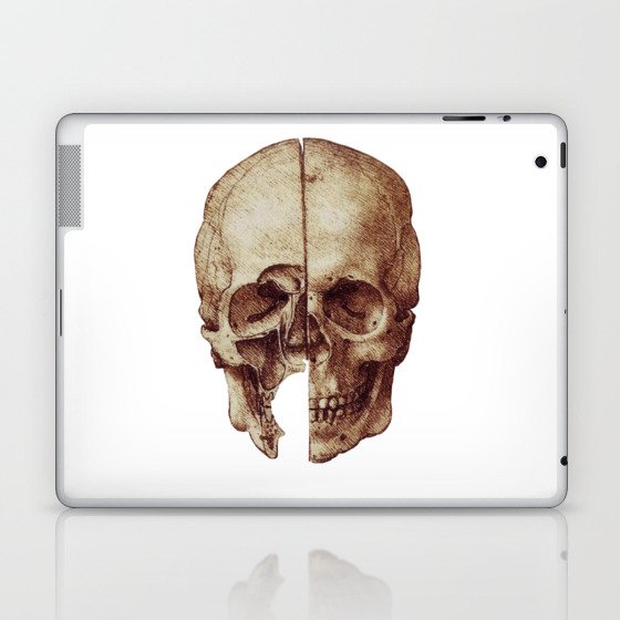 Da vinci's Skull Laptop & iPad Skin