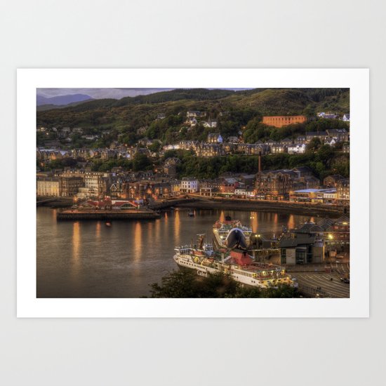 Oban Promenade Art Print