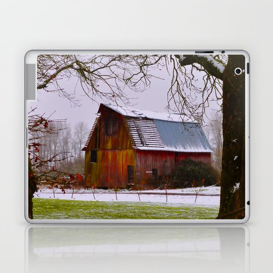 Remnants of a Simpler Time - The Barn Laptop & iPad Skin
