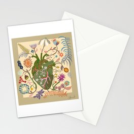 Crazy Plant Lady's Heartbeat (pale) Stationery Cards
