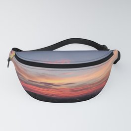 Pink Fire Clouds Fanny Pack