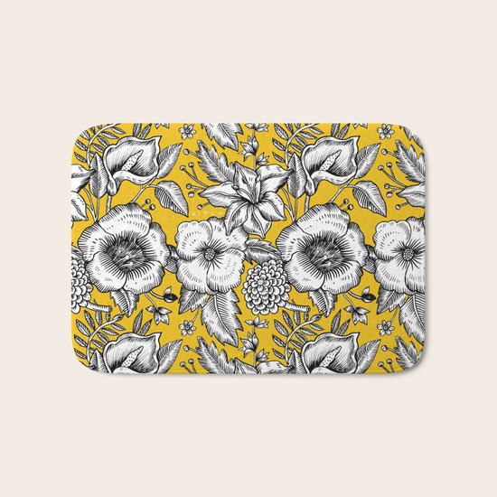 Yellow Bath Mat