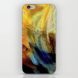 Abstract Watercolor iPhone Skin