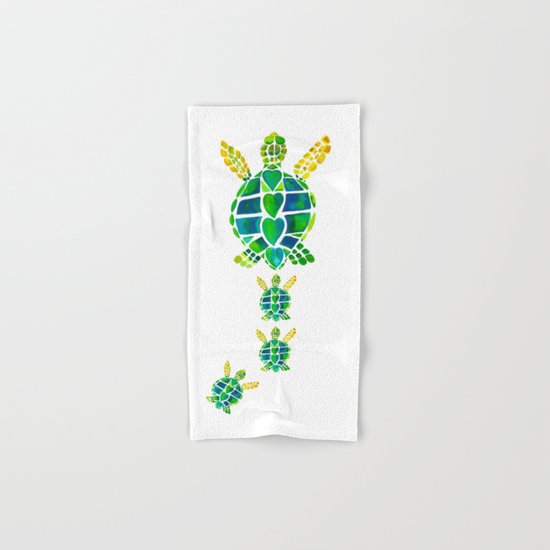 Turtle Love Hand & Bath Towel