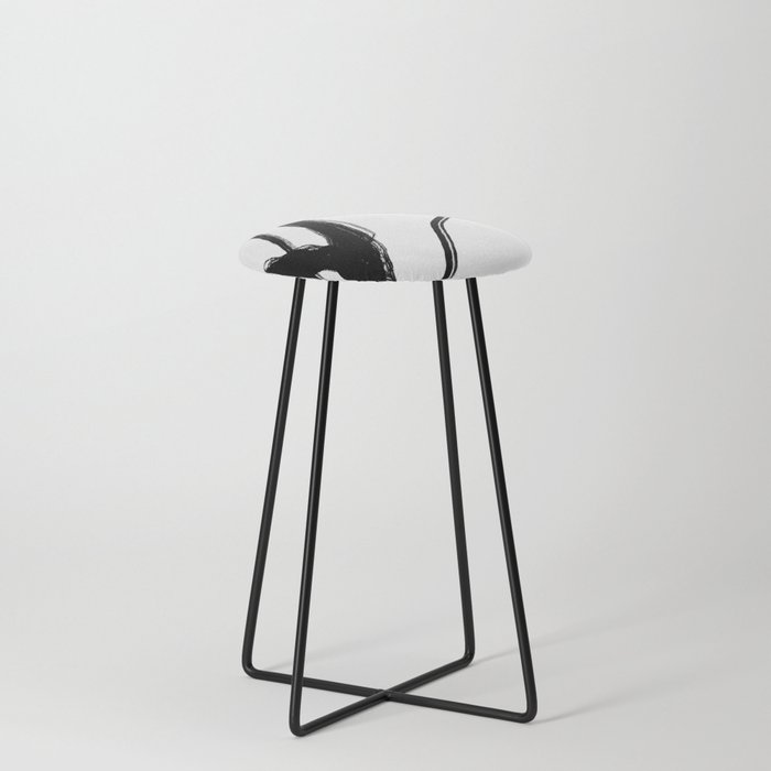 Minimal Art. Abstract 177 Counter Stool