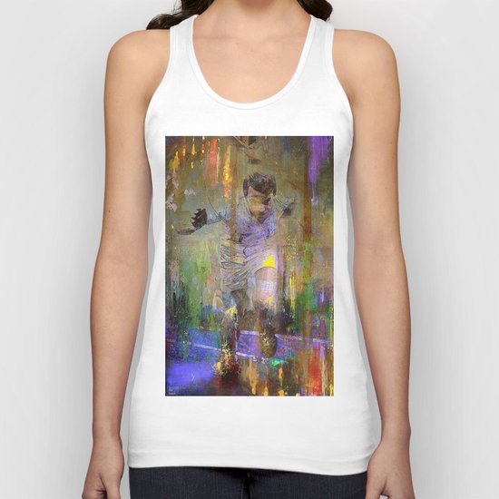 The runner Unisex Tank Top