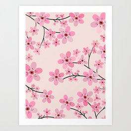 Cherry Blossom | 02 Art Print