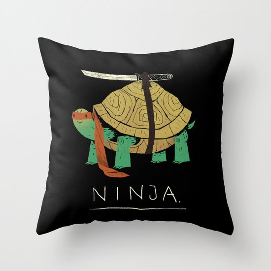 ninja Throw Pillow