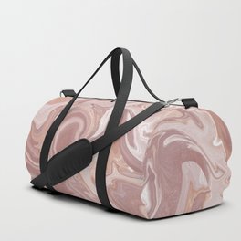 Astro Marble - Red, Pink, Clay, Boho Duffle Bag