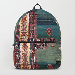 Sivas Antique Turkish Niche Kilim Print Backpack