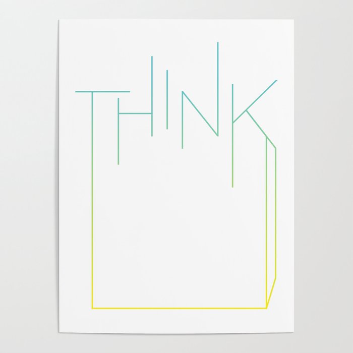 Think Outside the Box Poster