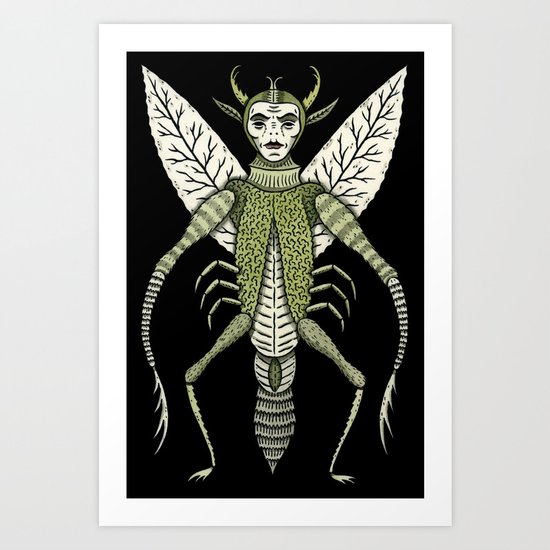 Ten-Legged Creepy Crawly Art Print