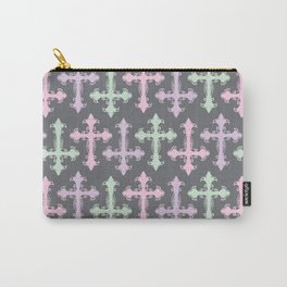 Pastel Goth | Grey Carry-All Pouch