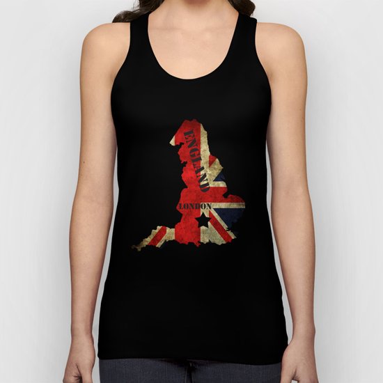 ENGLAND Unisex Tank Top