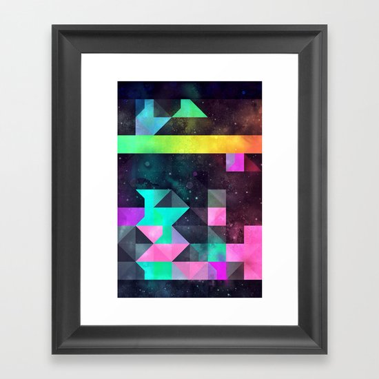 hyppy f'xn rysylyxxn Framed Art Print