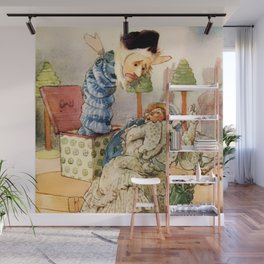 “Land of Lost Toys” by Alice B Woodward Wall Mural