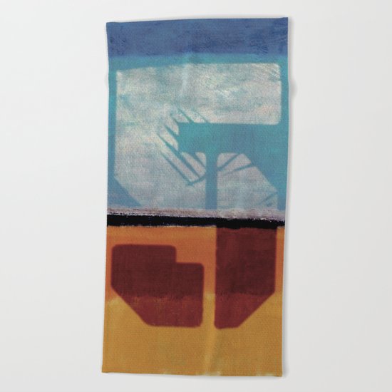 Fibonacci 5 Beach Towel