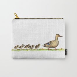 Ducks in a Row Carry-All Pouch
