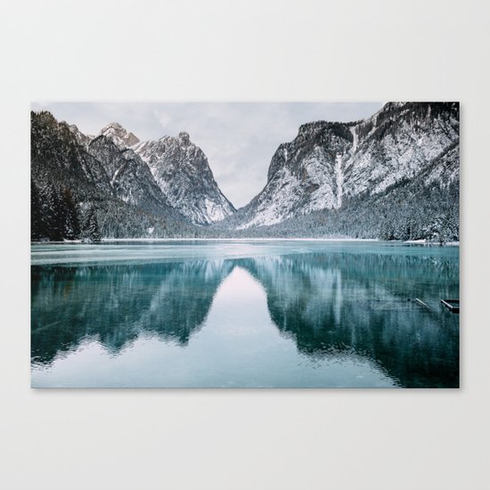 Toblacher See Canvas Print