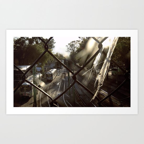 Trains Art Print