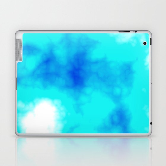 Turquoise Sky Laptop & iPad Skin