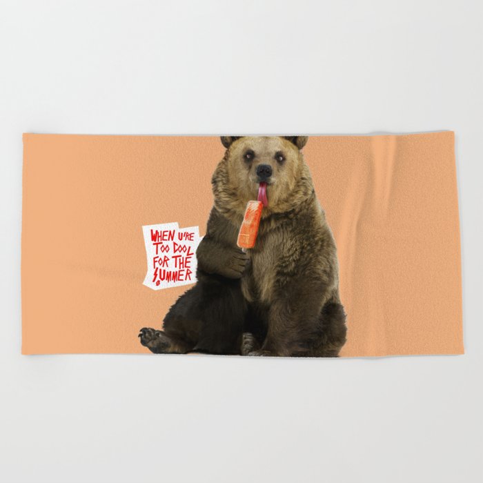 Too Cool for the Summer Beach Towel