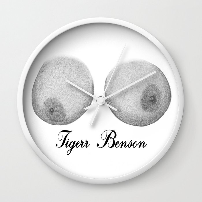 Tigerr Benson Wall Clock by BosomArt