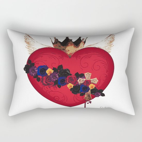Sacred Heart for Frida Rectangular Pillow