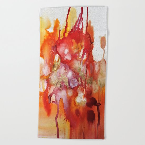 mer rouge Beach Towel