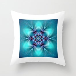 Mandala of Serenity Throw Pillow