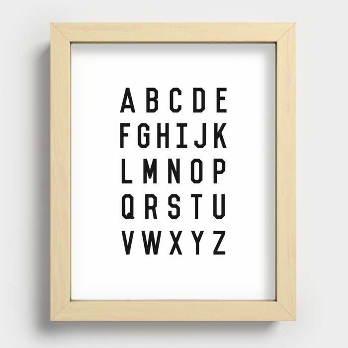 Recessed Framed Print