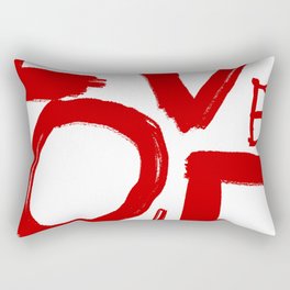 Love. Minimal Art. Abstract 131 Rectangular Pillow