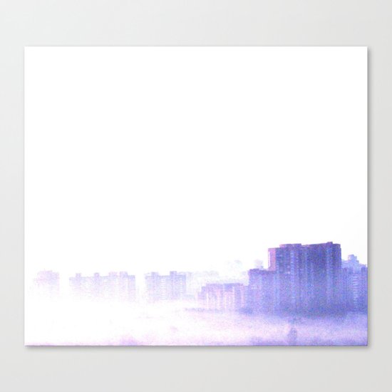 Ghost city Canvas Print
