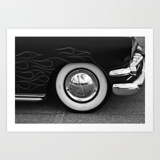 Firelines Art Print